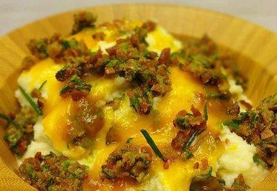 Recipe Image: Bacon Garlic Cauli-Mash